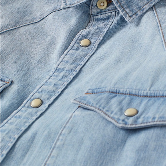 H&M classic Men’s denim shirt - Picture 8 of 8